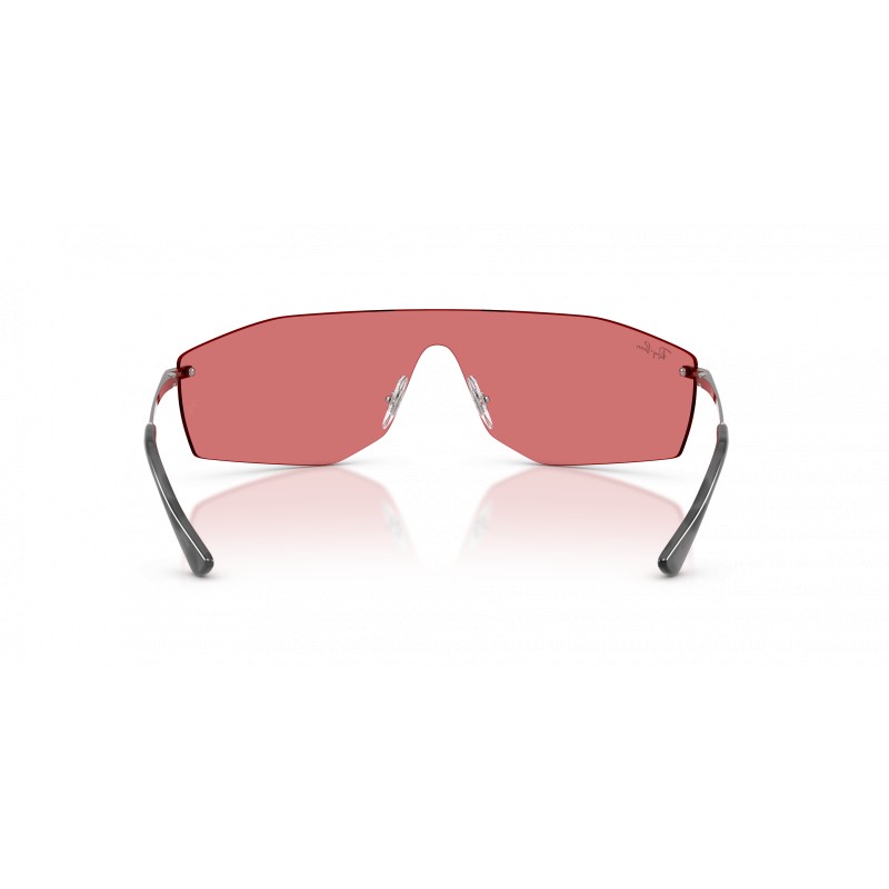 Ray-Ban Alix RB3781 004/75 Gunmetal & Red Shield Sunglasses