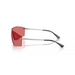 Ray-Ban Alix RB3781 004/75 Gunmetal & Red Shield Sunglasses