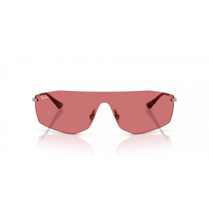 Ray-Ban Alix RB3781 004/75 Gunmetal & Red Shield Sunglasses