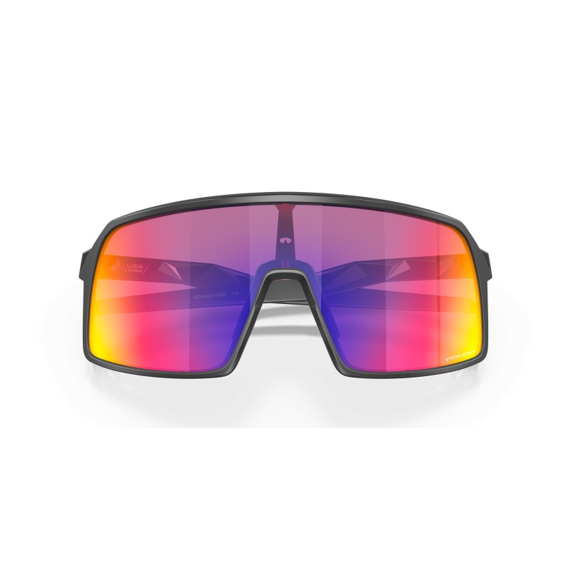 Oakley Sutro S OO9462-0428: Occhiali da Ciclismo Matte Black Prizm Road