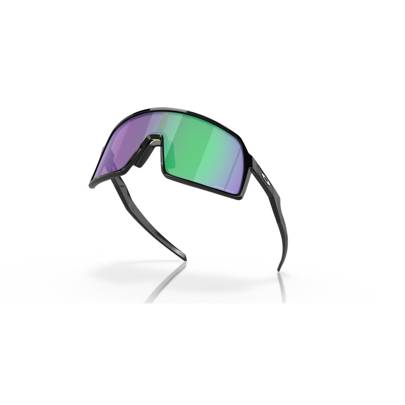 Oakley Sutro : Lunettes de Soleil Sportives - Monture Noire Prizm Jade
