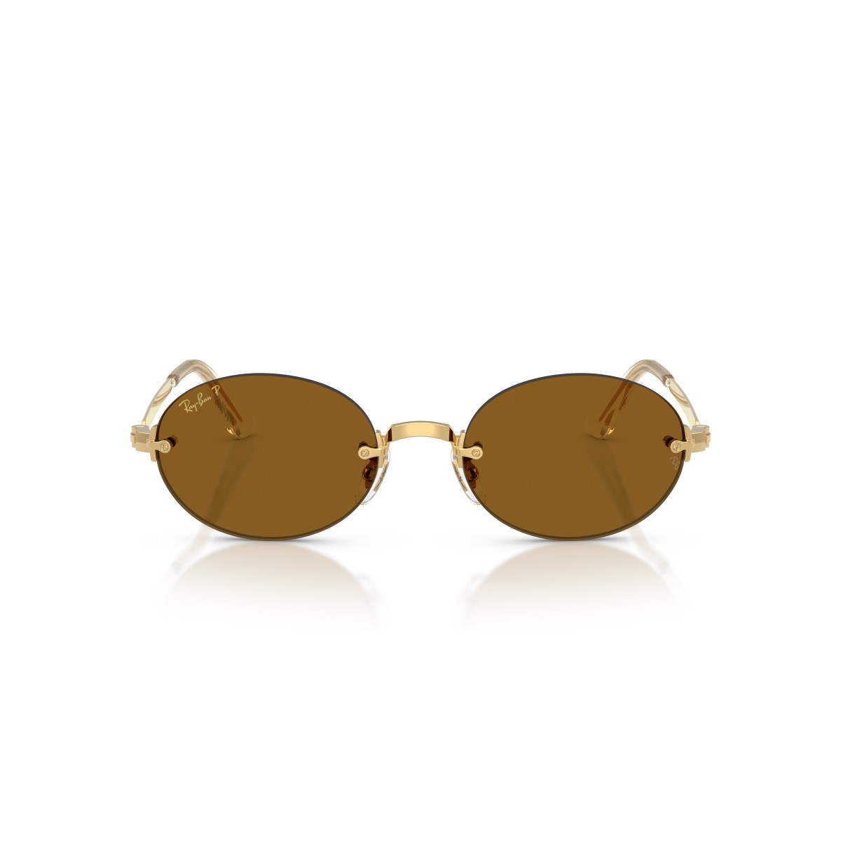 Ray-Ban RB3929 001/83 Arista Gold | Gepolariseerde Ovale Zonnebril