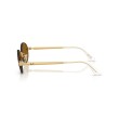 Ray-Ban RB3929 001/83 Arista Gold Polarized Oval Sunglasses