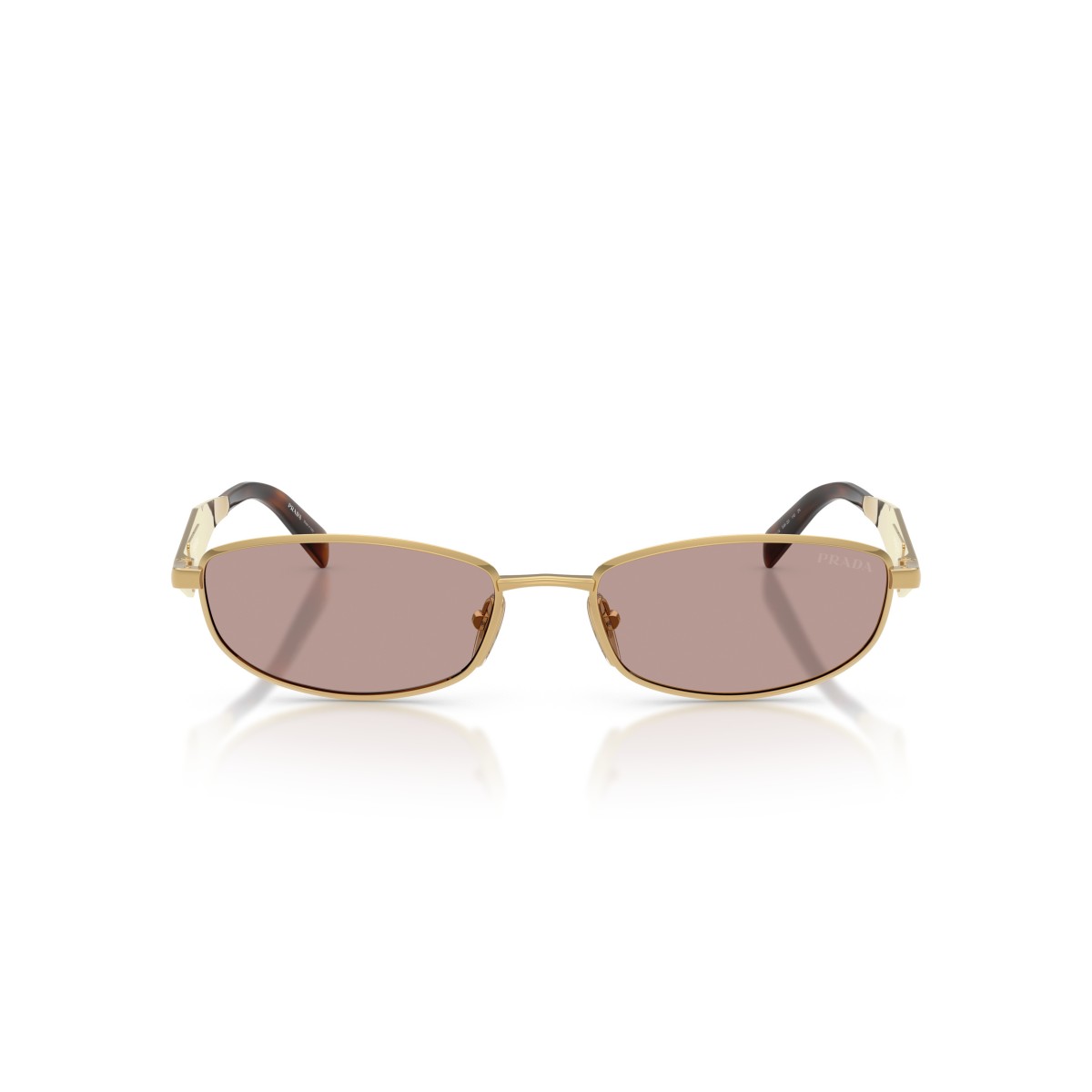 Lunettes de Soleil Prada PR D51S 5AK20I | Doré & Violet | Luxe Italien