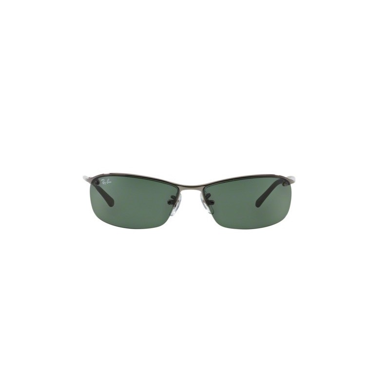 Ray-Ban RB3183 Zonnebril - Gunmetal/Groen | Officiële Ray-Ban Stijl