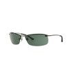 Ray-Ban RB3183 Gunmetal Sunglasses | Green Lenses | Official Retailer