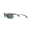 Ray-Ban RB3183 Zonnebril - Gunmetal/Groen | Officiële Ray-Ban Stijl