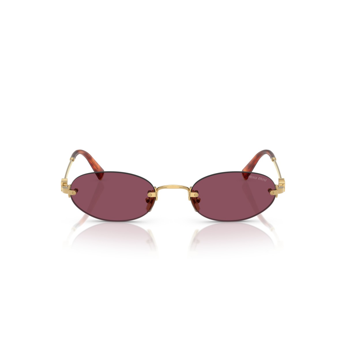 Miu Miu MU A54S Zonnebril - Luxe Ovaal Design | Miu Miu Eyewear