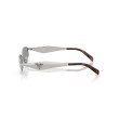 Prada PR D51S 1BC50Q Zonnebril - Zilver/Grijs | Luxe Eyewear