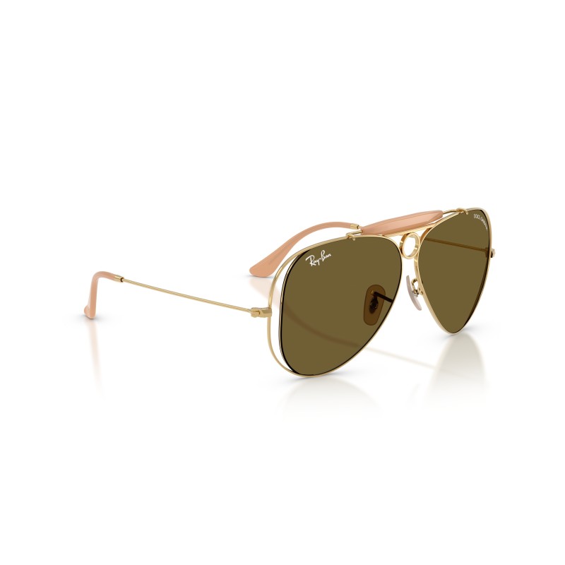 Ray-Ban Shooter RB3138 Arista Gold | Iconische Pilotenbril