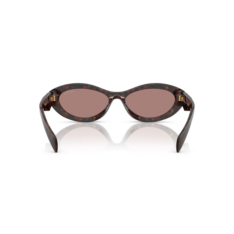 Prada PR 26ZS 17N60B Zonnebril - Root Tortoise | Luxe Damesbril