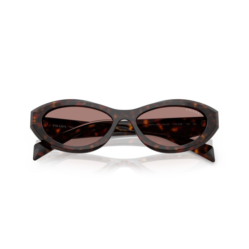 Prada PR 26ZS 17N60B Sunglasses - Root Tortoise | Luxury Eyewear