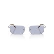 Prada PR D54S 04K30X Zonnebril - Satijnzilver | Luxe Herenbril