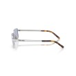 Prada PR D54S 04K30X Sunglasses - Satin Silver | Luxury Eyewear