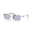 Occhiali da Sole Prada PR D54S 04K30X | Argento Satinato | Uomo