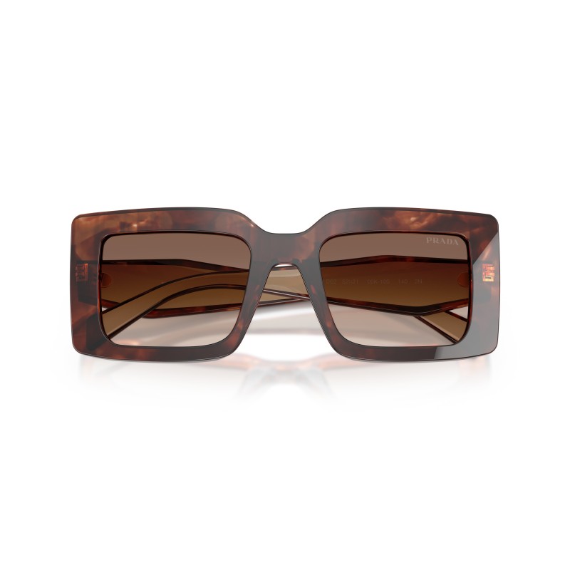 Prada PR D01S 00K10S Sunglasses - Caramel Tortoise | Authentic Prada