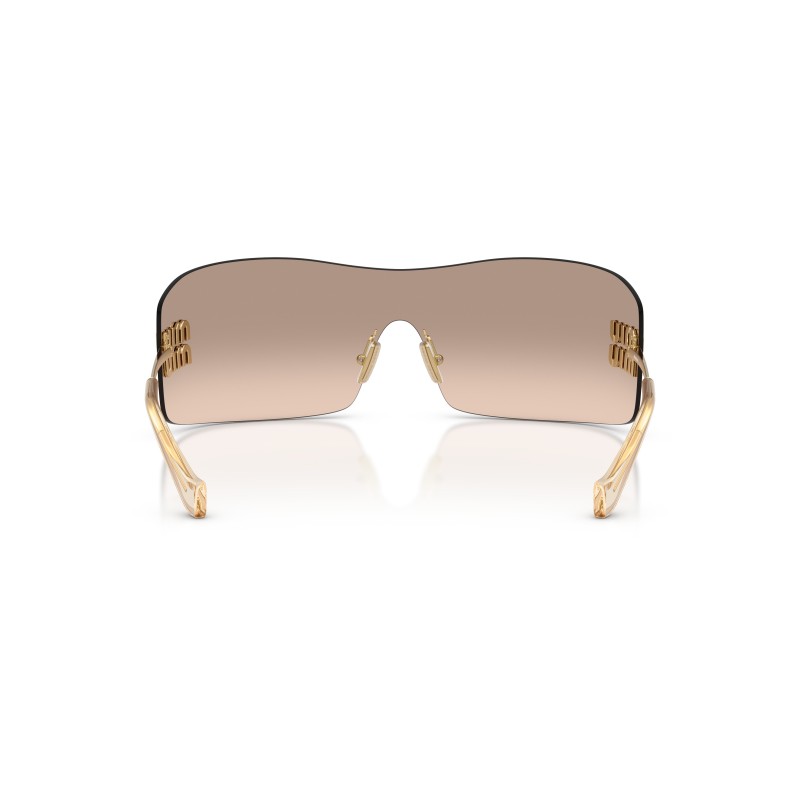 Miu Miu MU B53S 5AK20P Zonnebril Goud | Exclusieve Damesbril