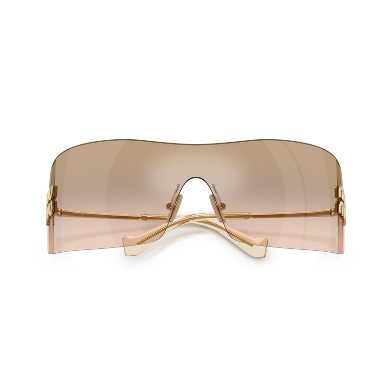 Lunettes de soleil Miu Miu MU B53S 5AK20P - Doré | Luxe Italien