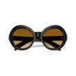 Occhiali da Sole Prada PR D08SU 16K10X | Montatura Nera Rotonda