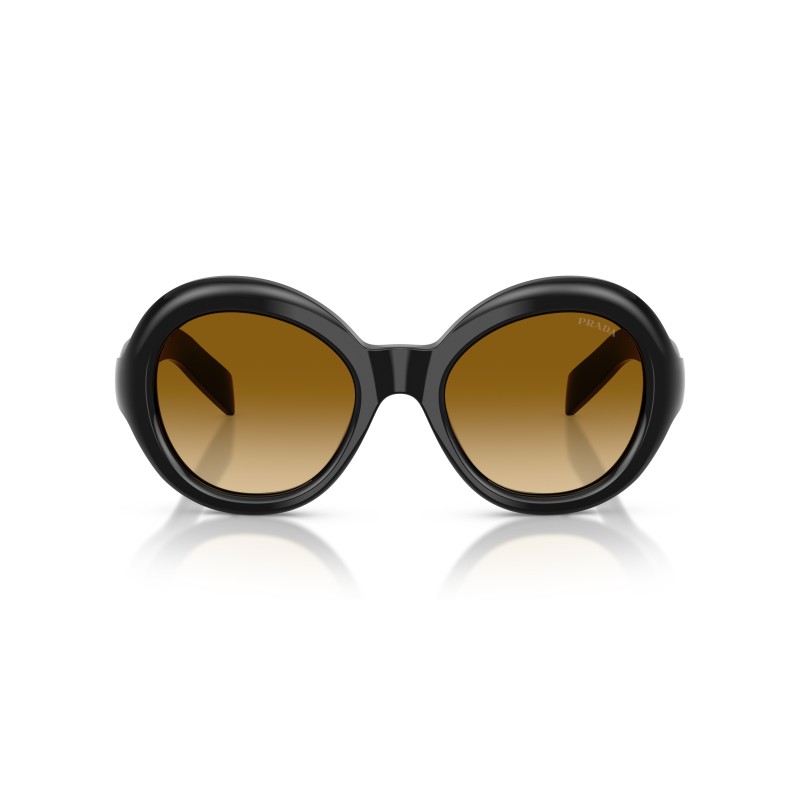 Occhiali da Sole Prada PR D08SU 16K10X | Montatura Nera Rotonda