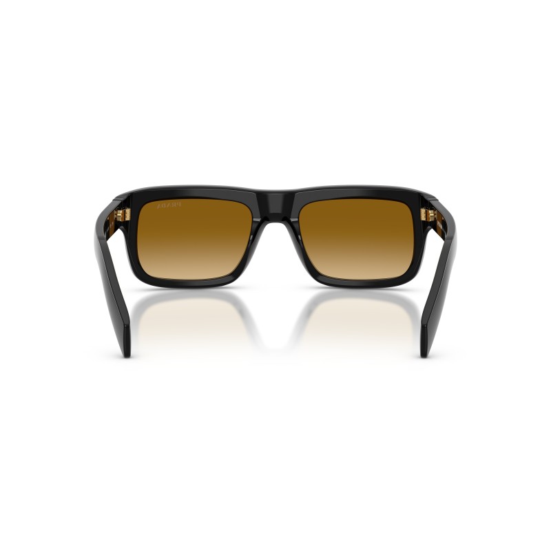 Lunettes de soleil Prada PR D11S 16K10X | Noir & Verres Dégradés