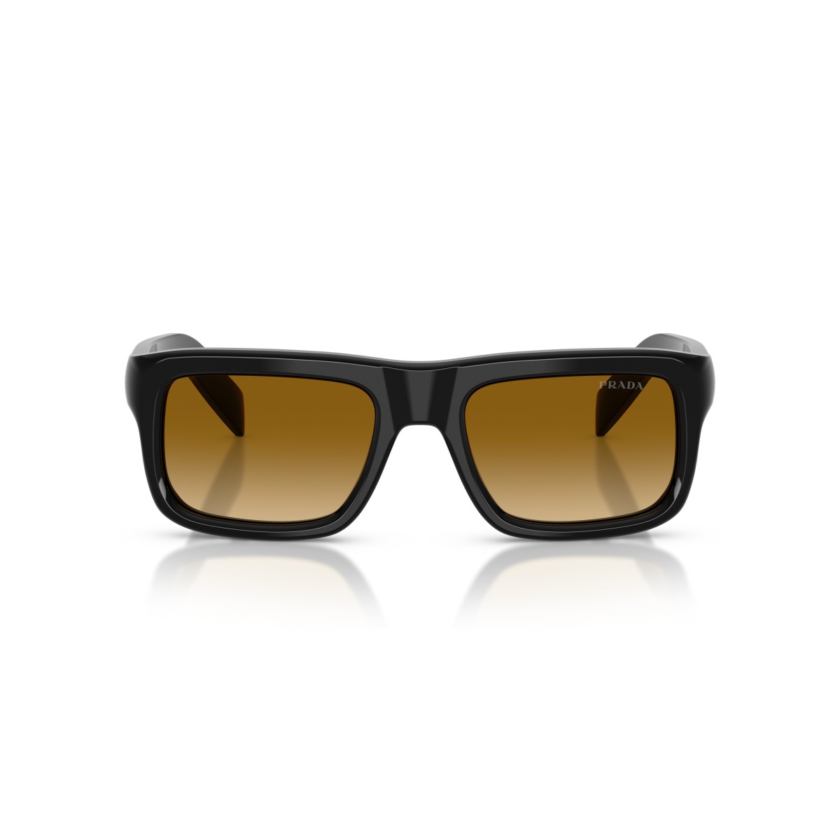Occhiali da Sole Prada PR D11S 16K10X | Montatura Nera e Lenti Sfumate