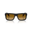 Lunettes de soleil Prada PR D11S 16K10X | Noir & Verres Dégradés
