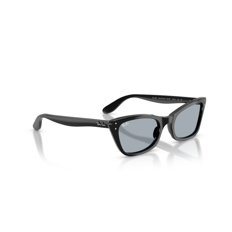 Ray-Ban Lady Burbank RB2299 901/R5 | Occhiali da Sole Cat Eye Donna
