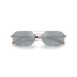 Prada PR D53S 1BC40X Zonnebril - Zilver/Blauw | Luxe Herenbril