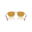 Occhiali da Sole Prada PR D53S | Design Geometrico in Metallo