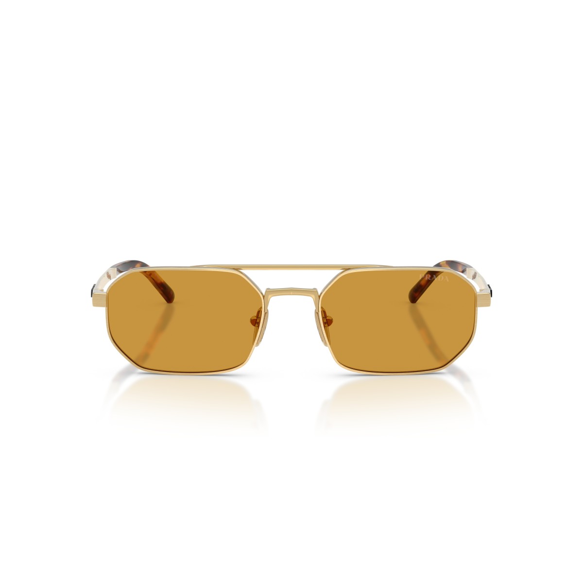 Occhiali da Sole Prada PR D53S | Design Geometrico in Metallo