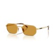 Occhiali da Sole Prada PR D53S | Design Geometrico in Metallo