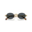 Miu Miu MU B51S ZVN70B Zonnebril - Pale Gold | Luxe Eyewear