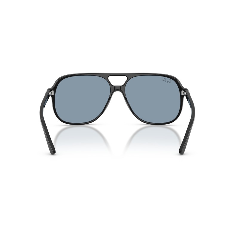 Ray-Ban Bill RB2198 901/56: Occhiali da Sole Squadrati Neri e Blu