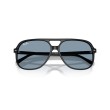 Ray-Ban Bill RB2198 901/56: Occhiali da Sole Squadrati Neri e Blu