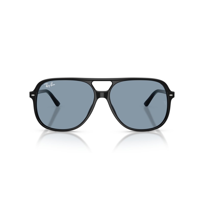 Ray-Ban RB2198 Bill Sunglasses - Black Frame & Blue Lenses