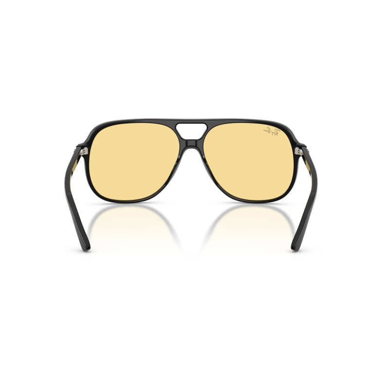 Ray-Ban Bill RB2198 901/R6 Sunglasses | Black Frame & Yellow Lenses