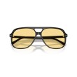 Ray-Ban Bill RB2198 901/R6: Occhiali da Sole Quadrati Neri