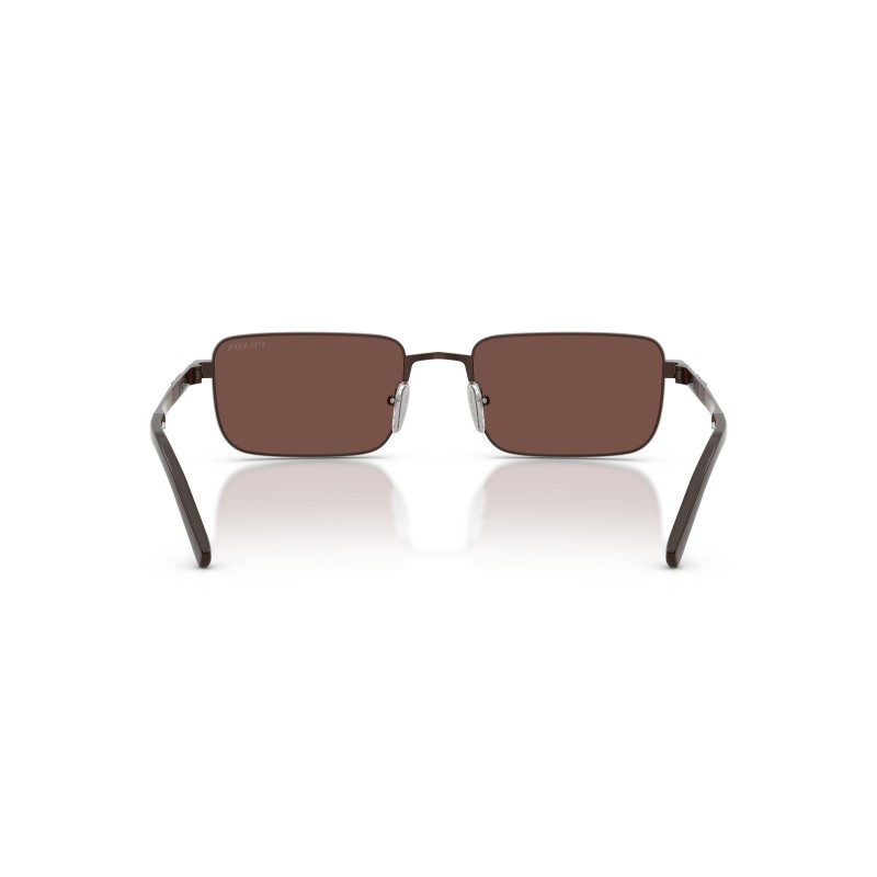 Occhiali da Sole Prada PR D54S | Design Rettangolare in Metallo