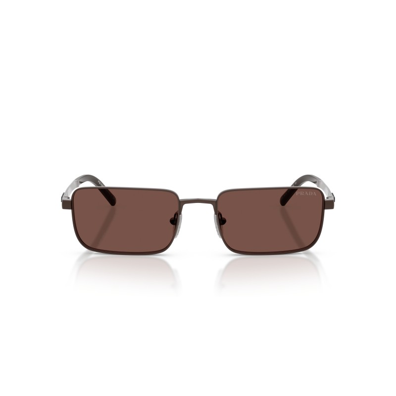 Occhiali da Sole Prada PR D54S | Design Rettangolare in Metallo
