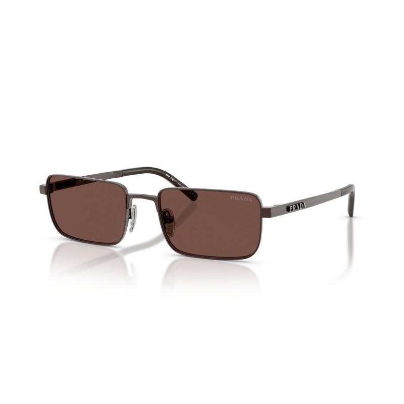 Occhiali da Sole Prada PR D54S | Design Rettangolare in Metallo