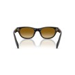 Prada PR C08S 16K10X Zonnebril - Zwart Cat-Eye Design