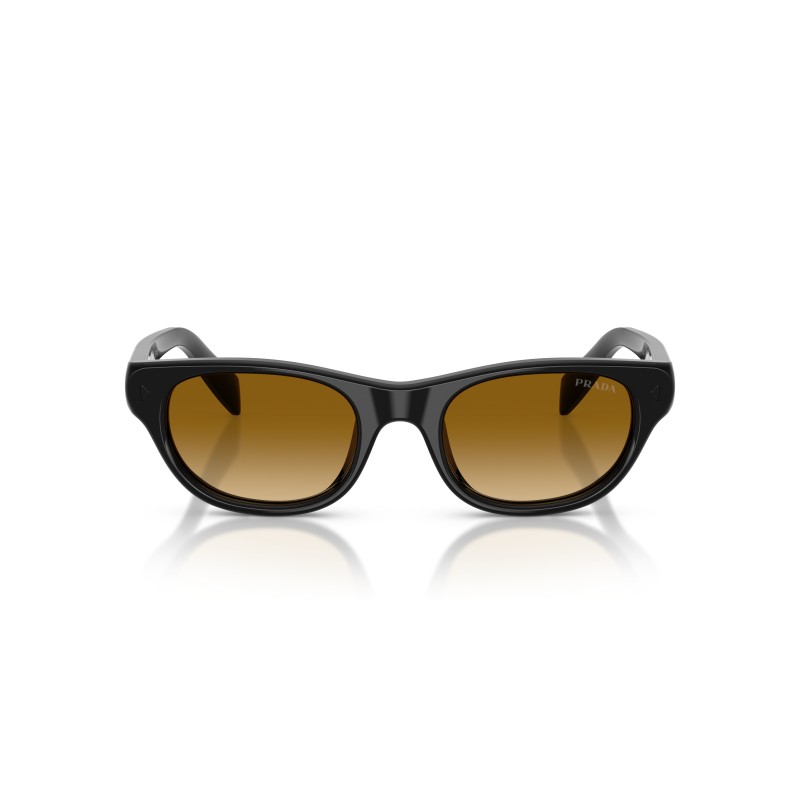 Occhiali da Sole Prada PR C08S 16K10X | Montatura Nera e Lenti Gialle