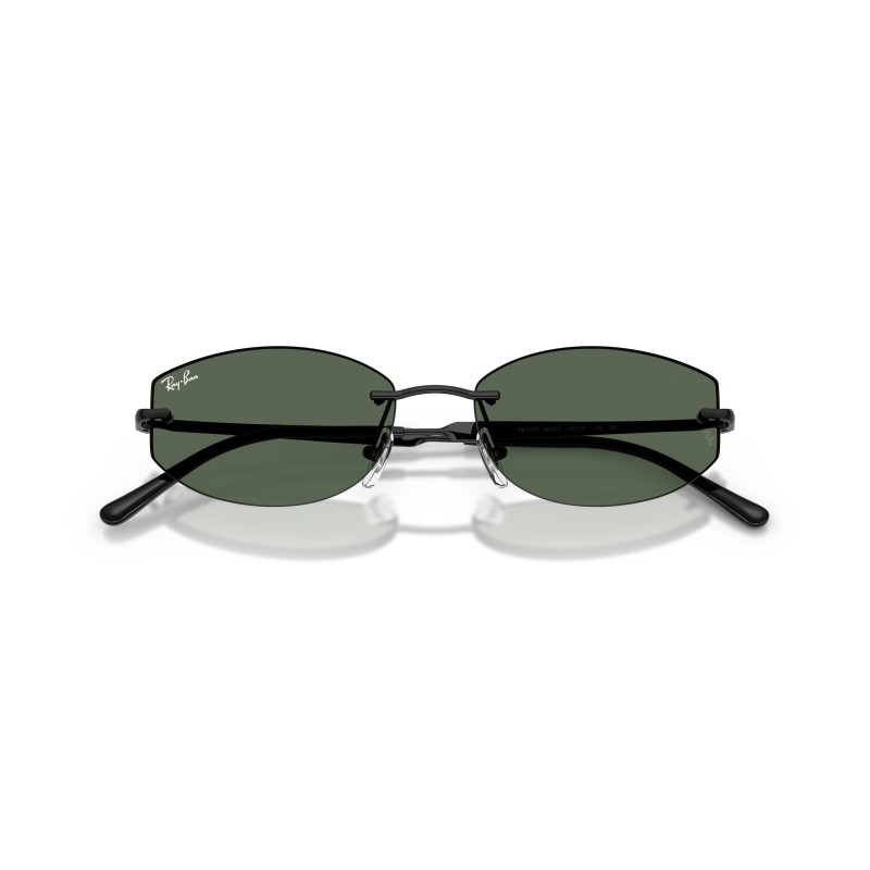 Ray-Ban RB3792 002/71: Occhiali da Sole in Metallo Nero | Ray-Ban