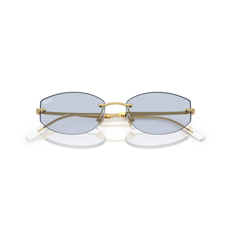 Ray-Ban RB3792: Occhiali da Sole Geometrici in Metallo | Stile Iconico