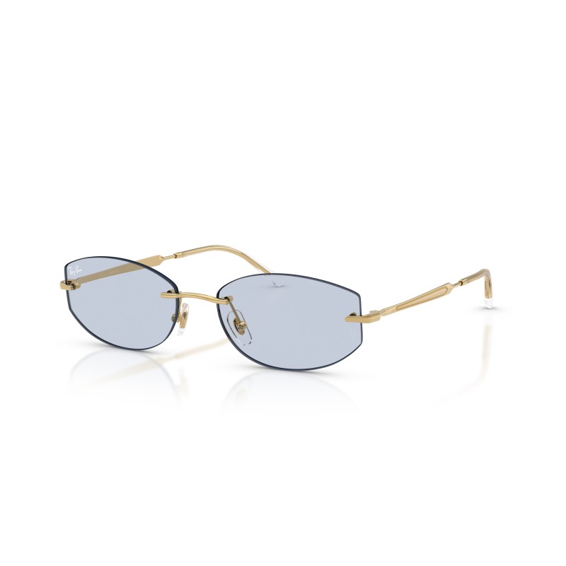 Ray-Ban RB3792: Occhiali da Sole Geometrici in Metallo | Stile Iconico