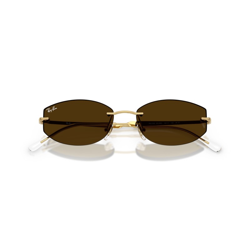 Lunettes de soleil Ray-Ban RB3792 | Design Rectangulaire en Métal