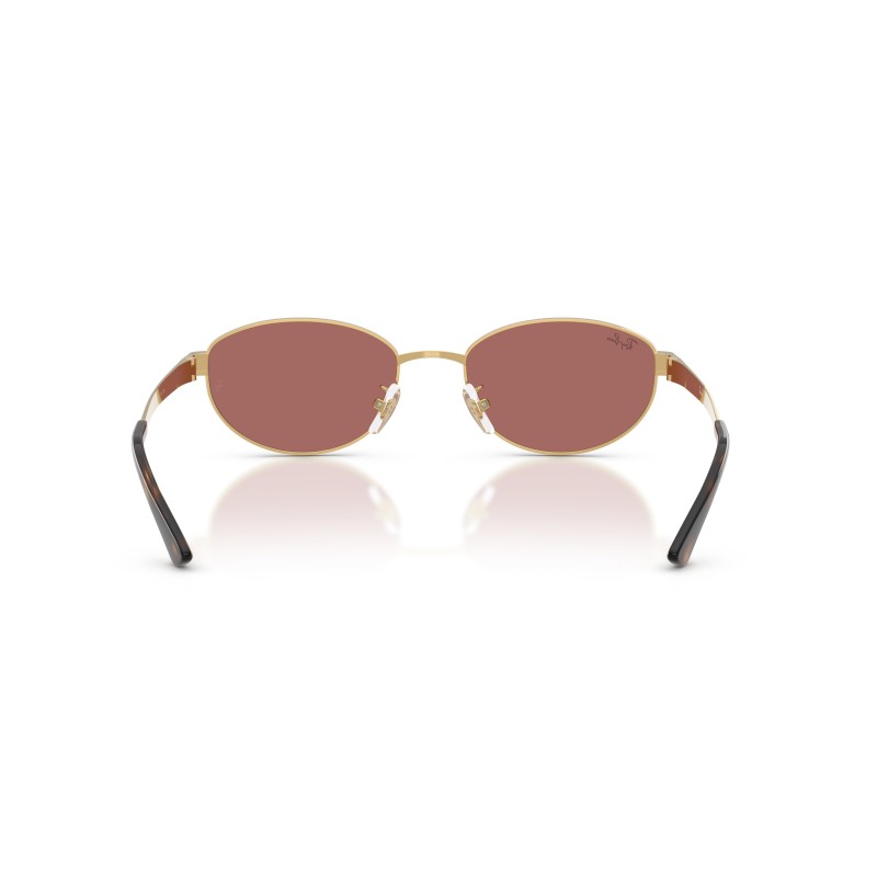 Ray-Ban RB3774D Oro Arista | Occhiali da Sole Ovali Iconici