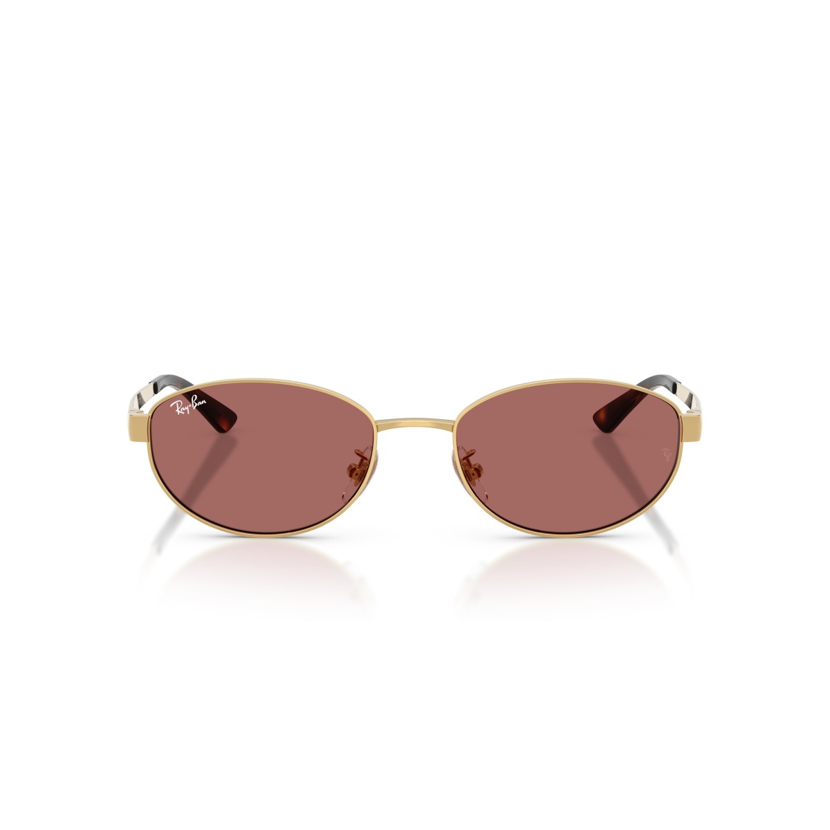 Ray-Ban RB3774D Oro Arista | Occhiali da Sole Ovali Iconici