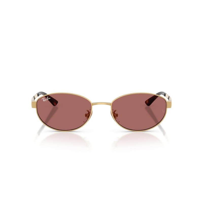 Ray-Ban RB3774D Oro Arista | Occhiali da Sole Ovali Iconici